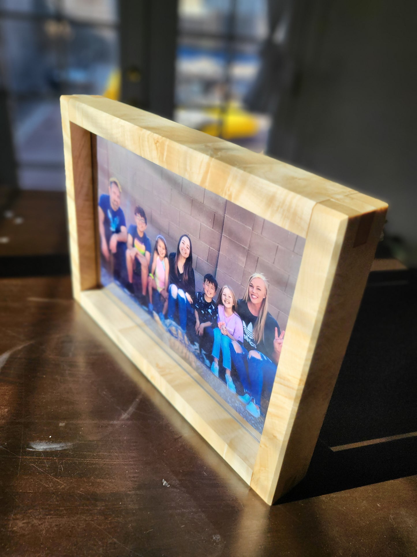 Hardwood Floating Picture Frame