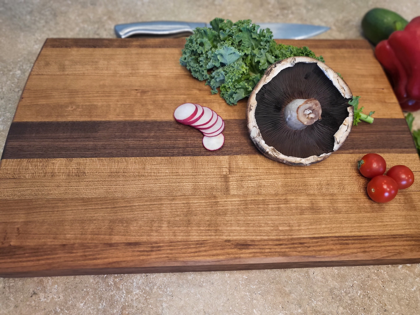 "Gimme S'more" Butcher Block Style Cutting Board