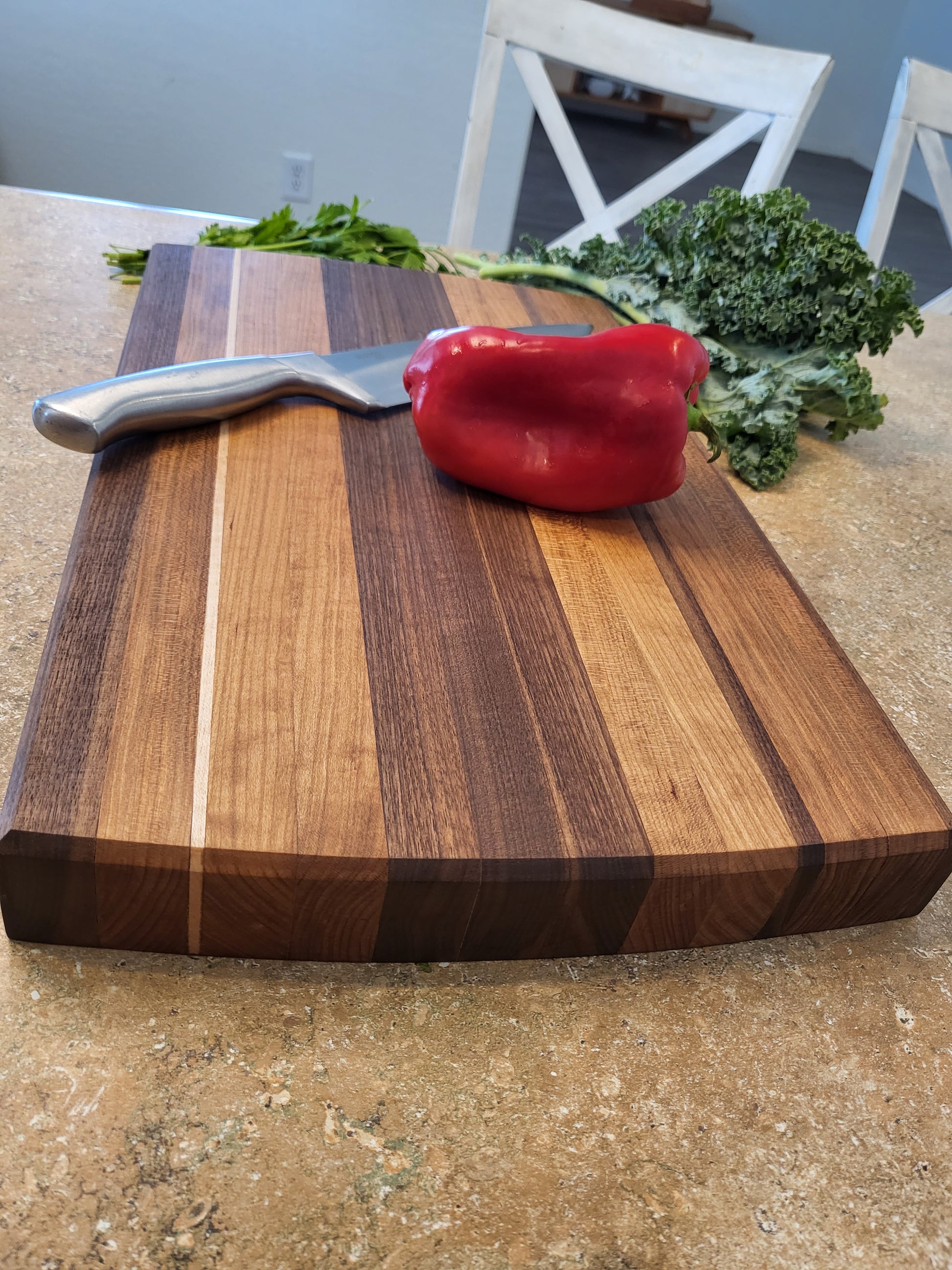 Walnut Fish Cutting Board