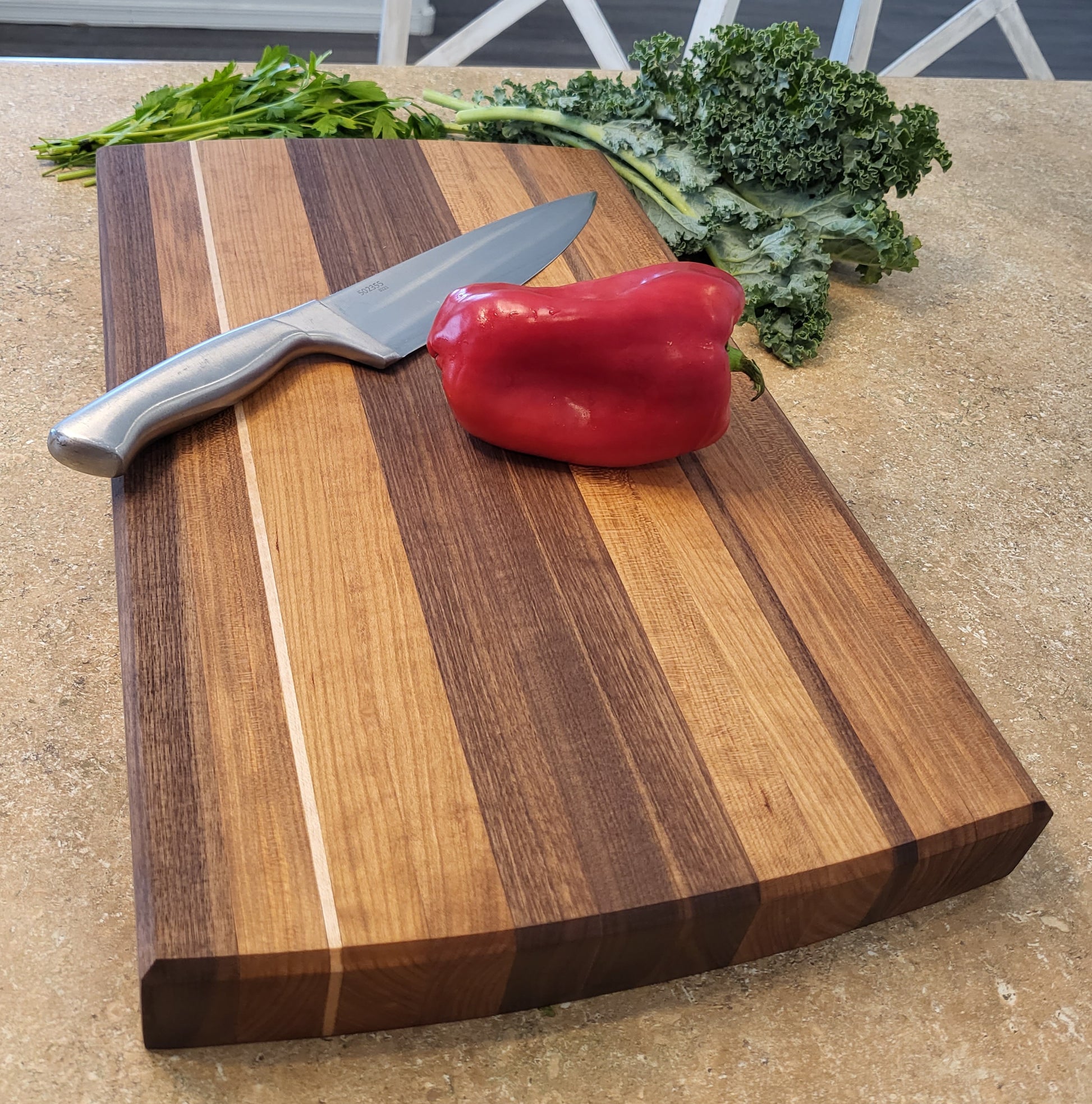 Walnut Fish Cutting Board